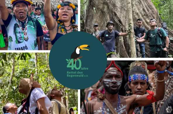 Beberapa mitra Selamatkan Hutan Hujan dan logo