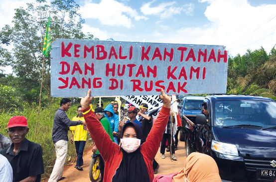 masyarakat Sembuluh menuntut hak ulayatnya