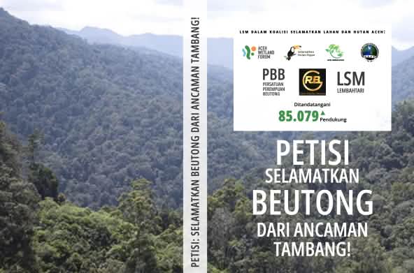 Halaman pertama Petisi Beutong