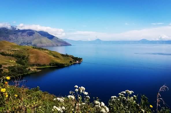 Danau Toba di Sumatra Utara