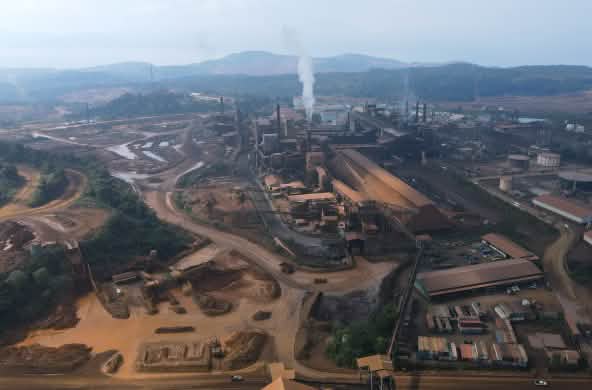 smelter nikel dari atas
