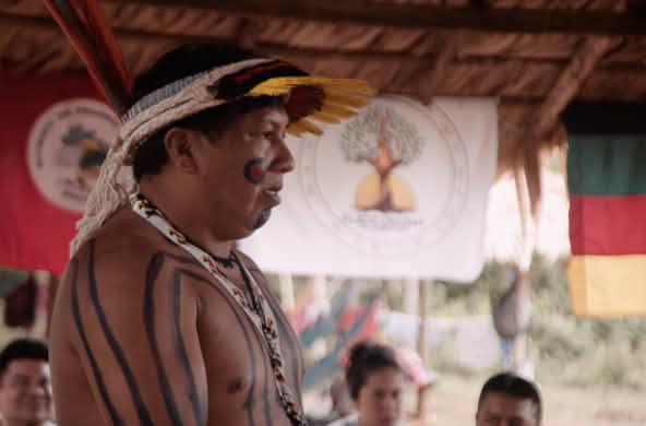 Tetua masyarakat adat Ithau Ka'apor