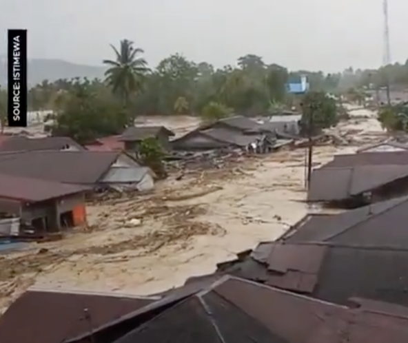 Banjir di Sumatra Utara 25 November 2025