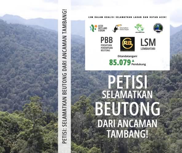 Halaman pertama Petisi Beutong