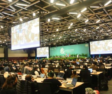 Sidang pleno semasa COP 15