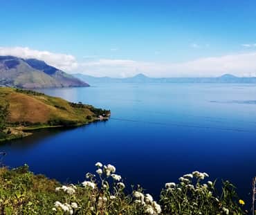 Danau Toba di Sumatra Utara