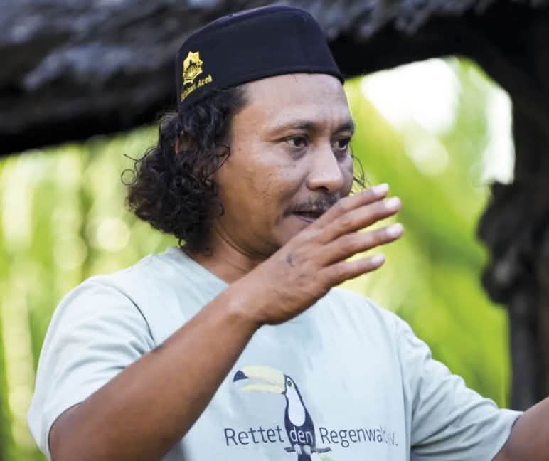 Yusmadi Yusuf, direktur Aceh Wetland Forum Yusmadi Yusuf dalam interview