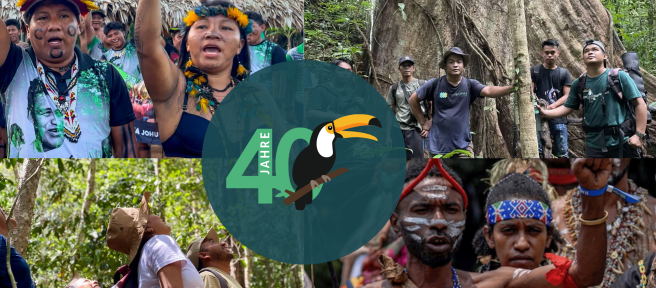 Beberapa mitra Selamatkan Hutan Hujan dan logo