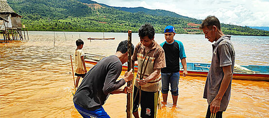 Laut Morowali tercemar oleh smelter Nikel