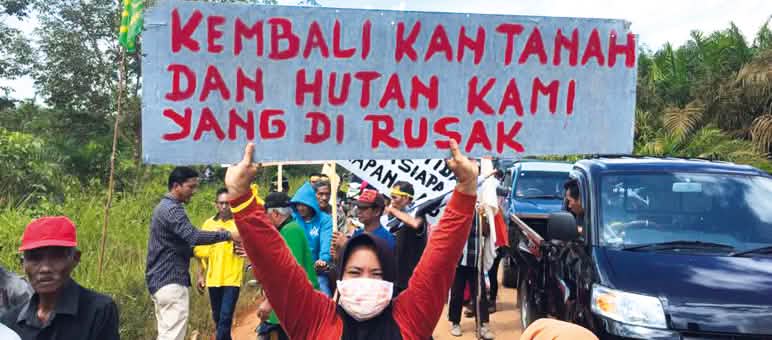 Masyarakat Sembuluh mununtut hak ulayat masyarakat Sembuluh menuntut hak ulayatnya