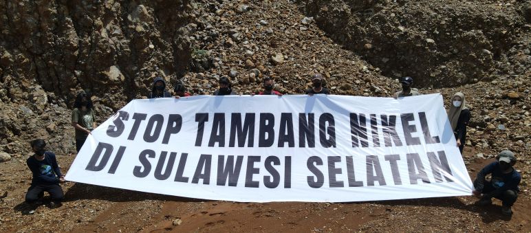 transparen Walhi Sulsel di areal pertambangan PT Vale Indonesia