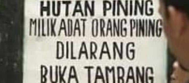 Dilarang buka tambang sampai hari kiamat!