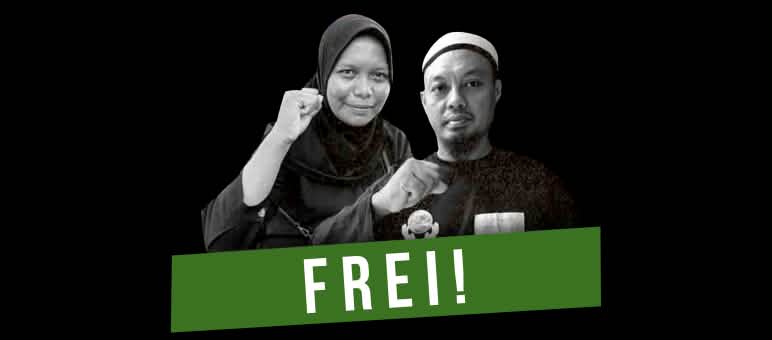 Foto hitam putih dari Mama Kilia (Haslilin) dan Andi Firmansyah