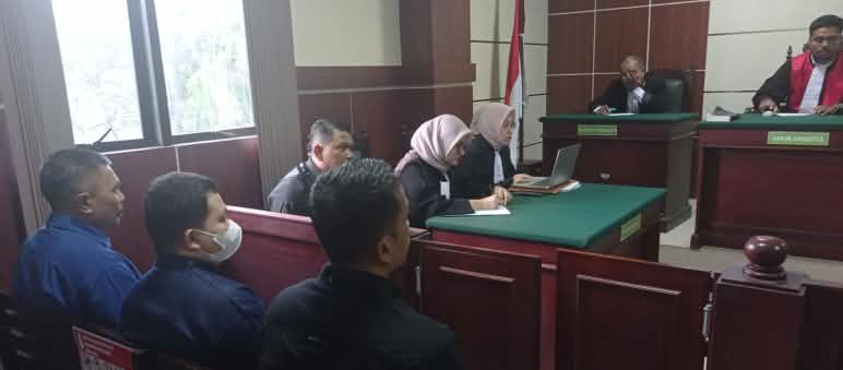 Hamrullah, Nimrod dan Renaldi di pengadilan