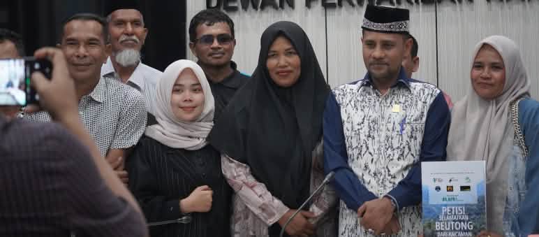 Delegasi Masyarakat Beutong Delegasi LSM Beutong di DPRA