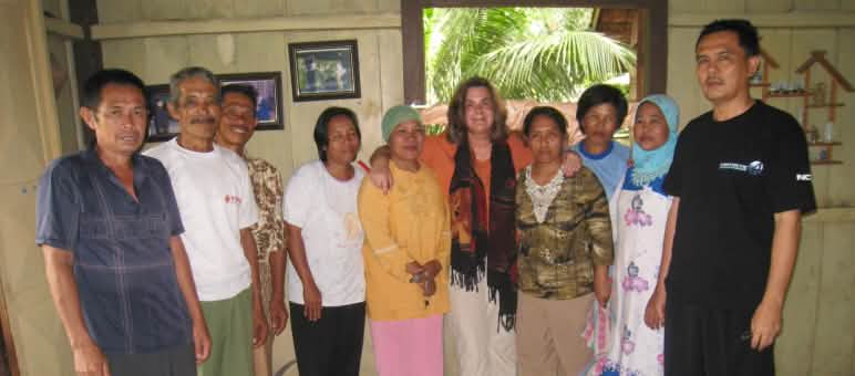 Marianne Klute di Sumatra