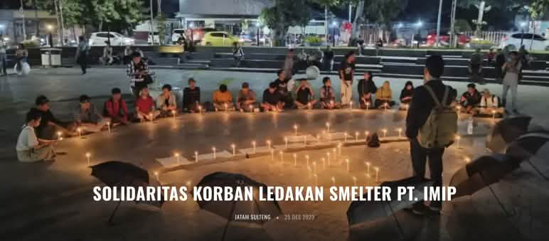 lilin untuk korban