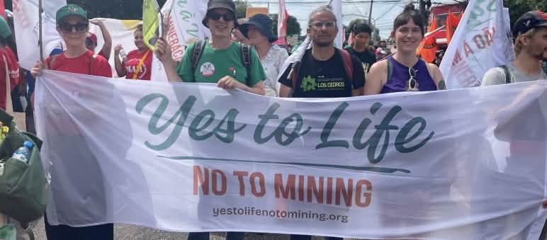 Klaus Schenck pada Pawai Rakyat di Belém tanggal 15.11.2025