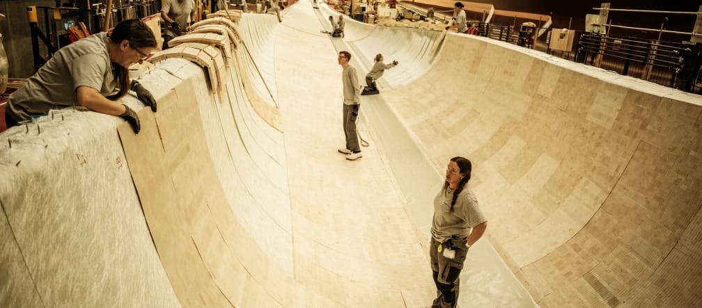 Rotor  dari kayu balsa