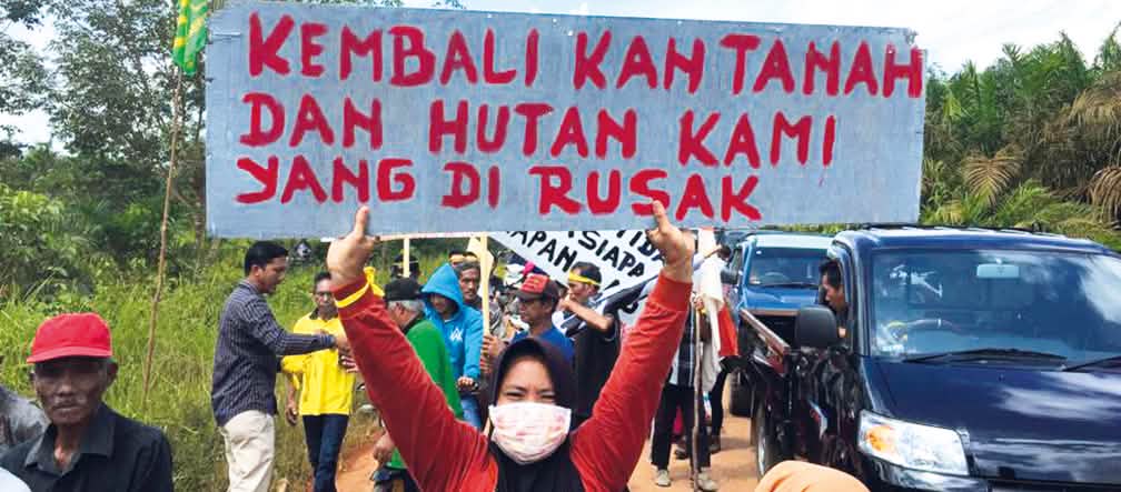 Masyarakat Sembuluh mununtut hak ulayat masyarakat Sembuluh menuntut hak ulayatnya