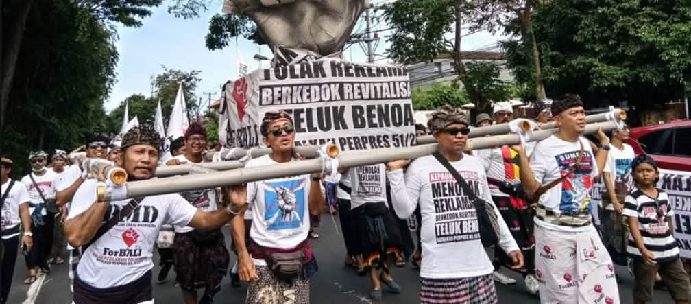 Tolak Reklamasi! Berkedok Revitalisasi Teluk Benoa! Bali Tolak Reklamasi