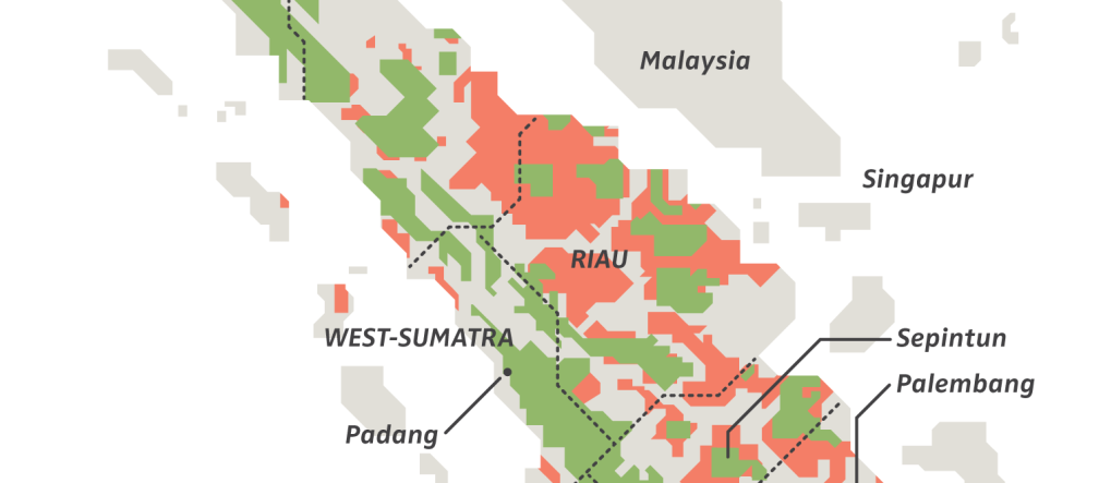 Kehilangan hutan di Sumatera