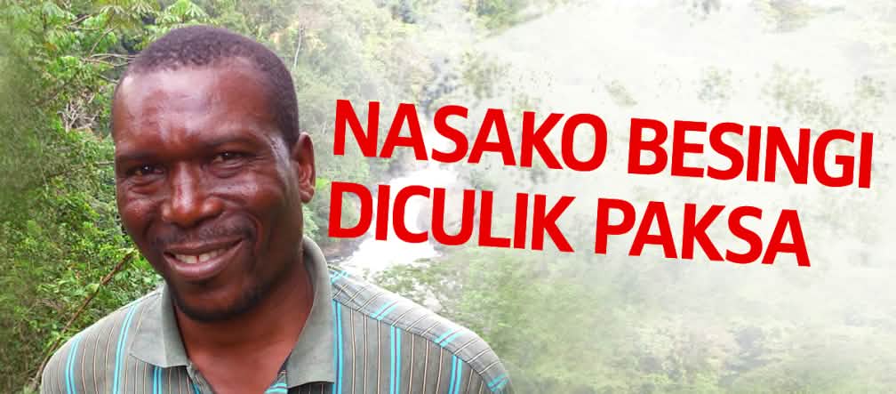 NASAKO BESINGI DICULIK PAKSA