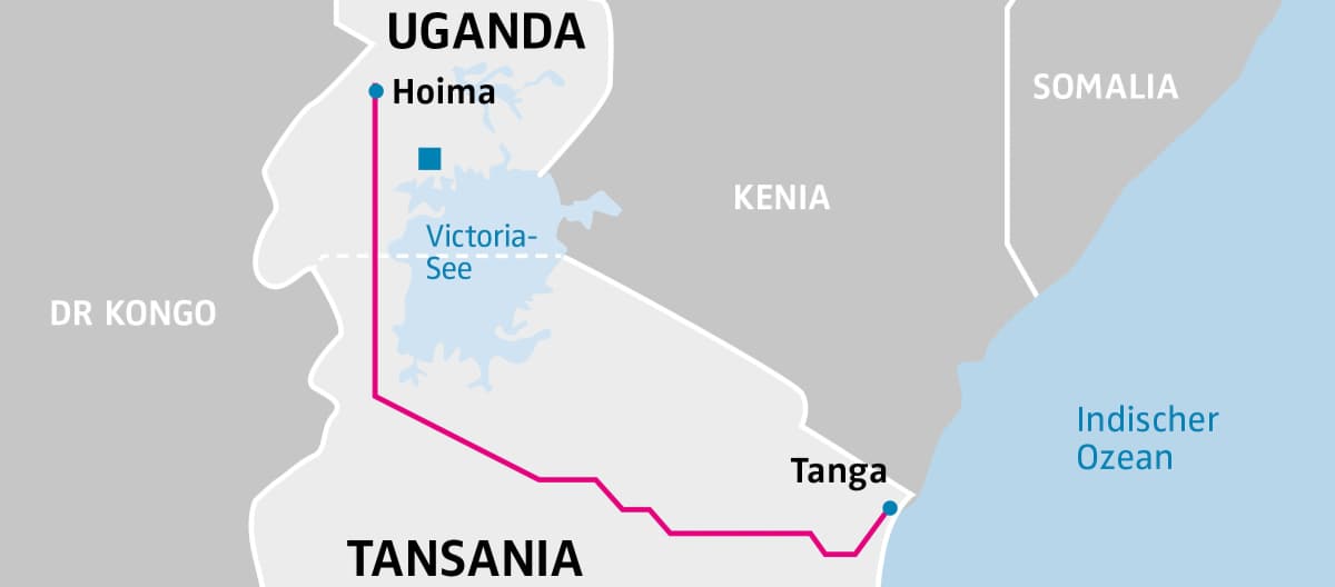 Peta Uganda Tanzania