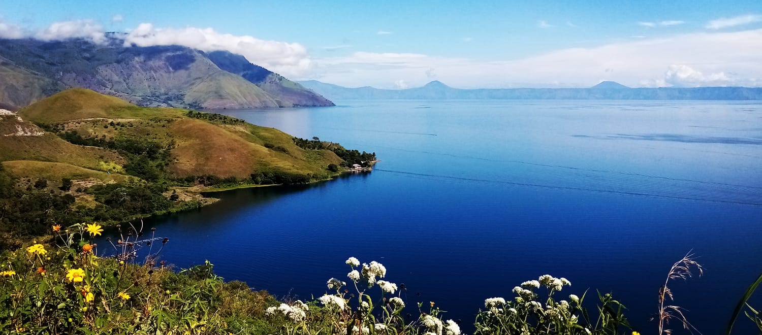 Danau Toba di Sumatra Utara