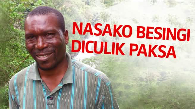 Aktivis LH Kamerun Nasako Besingi diculik NASAKO BESINGI DICULIK PAKSA