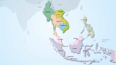 peta Asia Tenggara