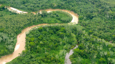 Foto aerial Amazonas Peru