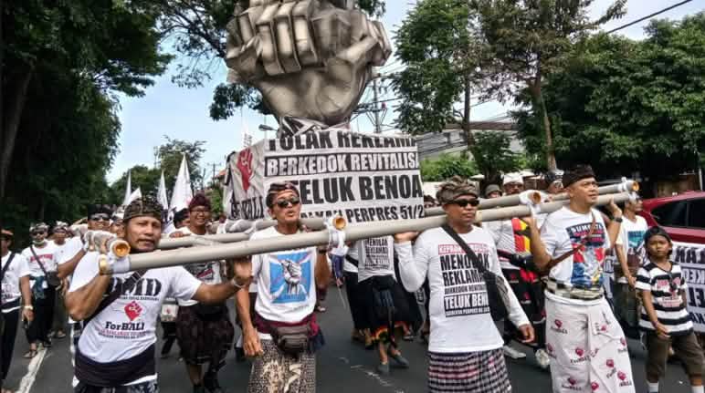 Tolak Reklamasi! Berkedok Revitalisasi Teluk Benoa! Bali Tolak Reklamasi