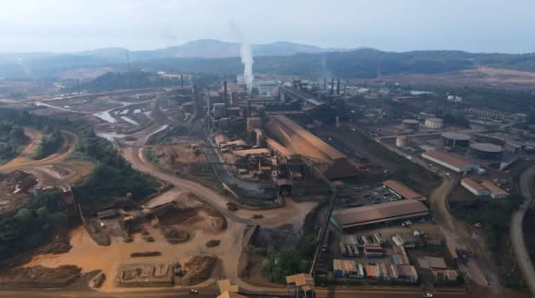 Gunbuster Nikel Industri di Morowali smelter nikel dari atas