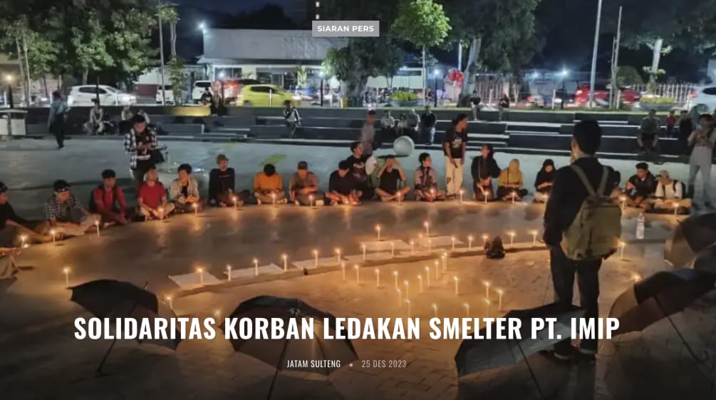 lilin untuk korban