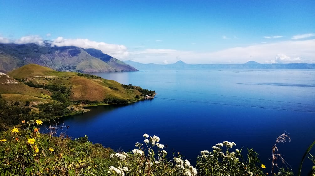 Danau Toba di Sumatra Utara