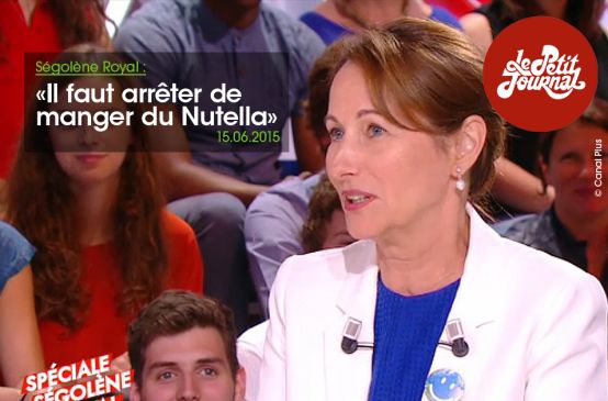 Ibu Mentri LH Prancis Ségolène di Canal Plus menuntut meninggalkan Nutella