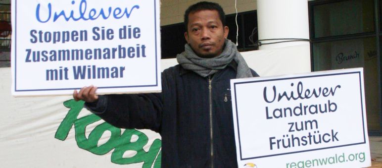 Nordin di kota Hamburg, Jerman Nordin (Save our Borneo)